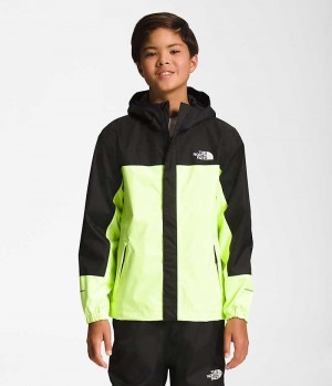 Boys' The North Face Antora Rain Jacket Green / Black | TORONTO BIOETA