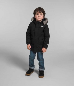 Boys' The North Face Arctic Parka Black | CANADA UGOPFS