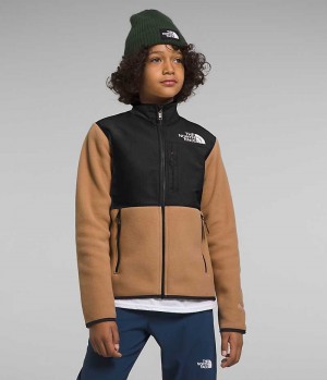 Boys' The North Face Denali Fleece Jacket Khaki / Black | OTTAWA HOBDTR