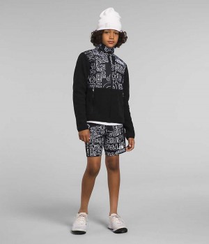 Boys' The North Face Denali Fleece Jacket Black | CANADA RSJWEG