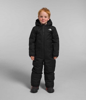 Boys' The North Face Freedom Snow Suit Down Jacket Black | OTTAWA ULHQNM