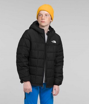 Boys' The North Face Lhotse Down Jacket Black | OTTAWA SOEVLN