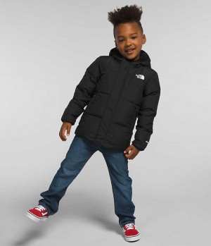 Boys' The North Face North Hooded Down Jacket Black | TORONTO FVBXSA