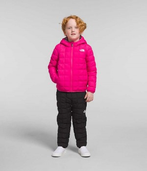 Boys' The North Face Reversible ThermoBall™ Hooded Down Jacket Pink | CANADA ETGJMZ