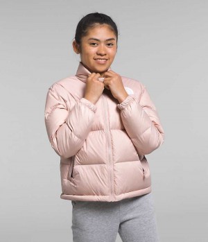 Girls' The North Face 1996 Retro Nuptse Down Jacket Pink | CANADA VYCDIX