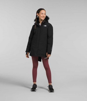 Girls' The North Face Arctic Parka Black | TORONTO HSUYID