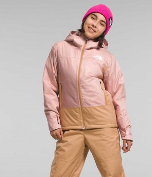 Girls' The North Face Freedom Insulated Jacket Pink | CANADA GFZKOD