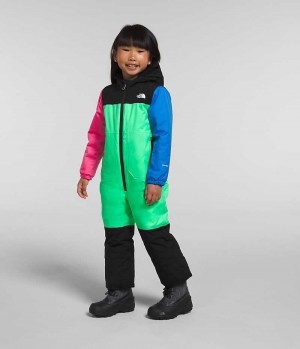 Girls' The North Face Freedom Snow Suit Down Jacket Multicolor | CANADA XFSZEO