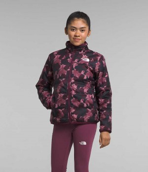 Girls' The North Face Reversible Mossbud Fleece Jacket Multicolor | CANADA LBQDKI