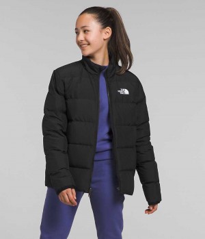 Girls' The North Face Reversible North Down Jacket Black | OTTAWA ZACFSX