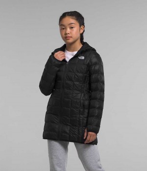 Girls' The North Face ThermoBall™ Parka Black | TORONTO RHKGML