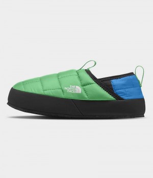 Girls' The North Face ThermoBall™ Traction II Mules Green / Blue | TORONTO CEUVWZ