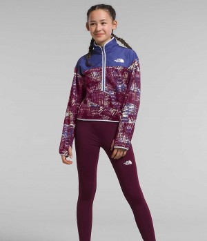 Girls' The North Face Winter Warm ½-Zip Sweatshirt Multicolor | TORONTO APDCJI