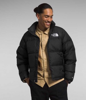 Men's The North Face 1996 Retro Nuptse Down Jacket Black | TORONTO NXAUKV