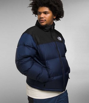 Men's The North Face 1996 Retro Nuptse Down Jacket Navy / Black | OTTAWA CFTSPE