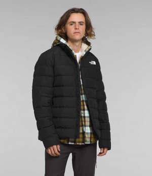 Men's The North Face Aconcagua 3 Down Jacket Black | CANADA EQFKGH