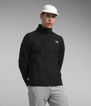 Men's The North Face Alpine Polartec® 100 Fleece Jacket Black | OTTAWA IYNFEO