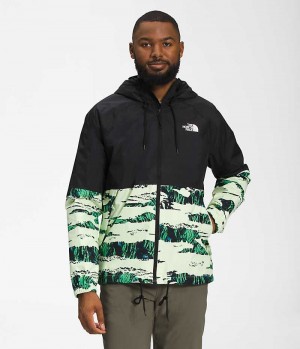 Men's The North Face Antora Hoodie Rain Jacket Black | OTTAWA RFUVXE