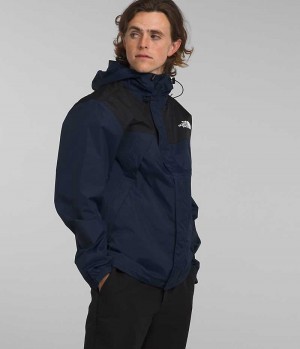 Men's The North Face Antora Rain Jacket Navy | OTTAWA HZONGR