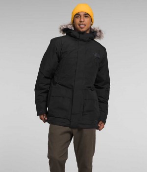 Men's The North Face Arctic GTX Parka Black | CANADA TRYXQW