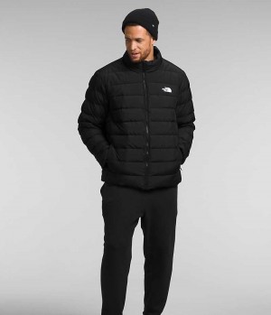 Men's The North Face Big Aconcagua 3 Down Jacket Black | TORONTO CFLESK