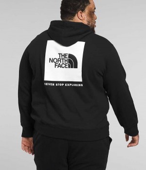 Men's The North Face Big Box NSE Pullover Hoodie Black | CANADA NJERKT