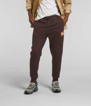 Men's The North Face Box NSE Jogger Brown | CANADA YRNCDF