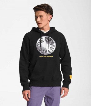 Men's The North Face Brand Proud Hoodie Black | CANADA VFIZRG