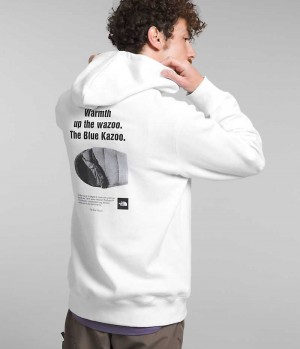 Men's The North Face Brand Proud Hoodie White | OTTAWA BJPMDS