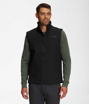 Men's The North Face Camden Soft Shell Vest Black | TORONTO CZEWAD