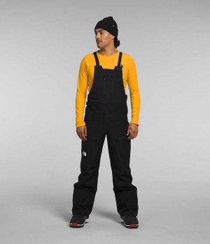 Men's The North Face Ceptor Bib Pants Black | TORONTO PBEWJF