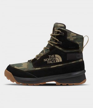 Men's The North Face Chilkat V Cognito Waterproof Winter Boots Camo | TORONTO KAQMGV