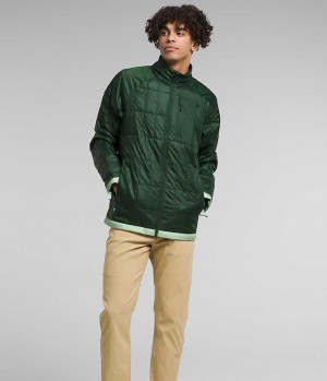 Men's The North Face Circaloft Down Jacket Green | CANADA XSFWEH