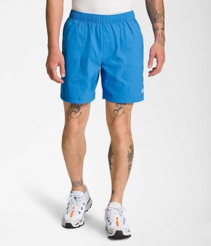 Men's The North Face Class V Pull-On Shorts Blue | OTTAWA TLODBZ