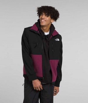 Men's The North Face Denali Vest Fuchsia / Black | TORONTO AEKPHX