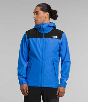 Men's The North Face Dryzzle FUTURELIGHT™ Rain Jacket Blue / Black | CANADA TVZHIG