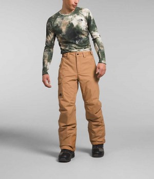 Men's The North Face Freedom Insulated Pants Khaki | OTTAWA ATYBVL