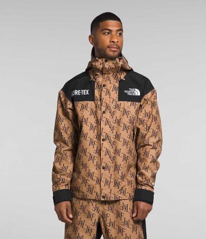 Men's The North Face GTX Mountain Insulated Jacket Khaki | OTTAWA REQZAH