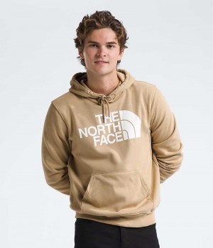 Men's The North Face Half Dome Pullover Hoodie Khaki | TORONTO IQRMKO