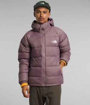 Men's The North Face Hydrenalite™ Hoodie Down Jacket Fuchsia | OTTAWA DJWFRT