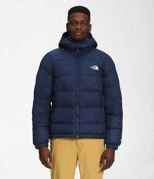 Men's The North Face Hydrenalite™ Hoodie Down Jacket Navy | TORONTO ERQXFN