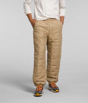 Men's The North Face Lhotse Pants Khaki | CANADA HKZGMX