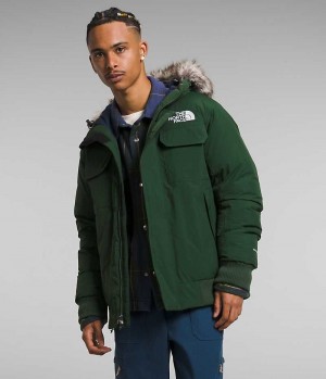 Men's The North Face McMurdo Bomber Jacket Green | TORONTO EUVBAI