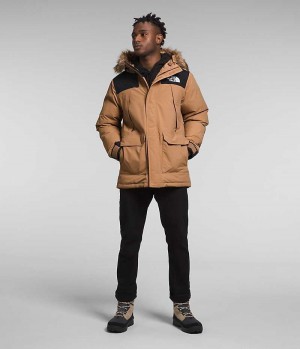 Men's The North Face McMurdo Parka Beige | TORONTO BHXQEO