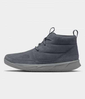 Men's The North Face NSE Chukkas Suede Winter Boots Grey | TORONTO MNBJEH