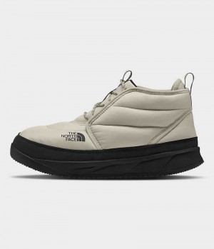 Men's The North Face NSE Chukkas Winter Boots Cream | OTTAWA EURGPW