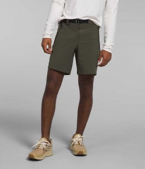 Men's The North Face Paramount Pro Shorts Olive | CANADA CWYMBE