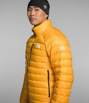 Men's The North Face Summit Breithorn Down Jacket Gold | CANADA CUWGPA