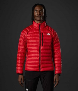 Men's The North Face Summit Breithorn Down Jacket Red | OTTAWA BCWLGQ