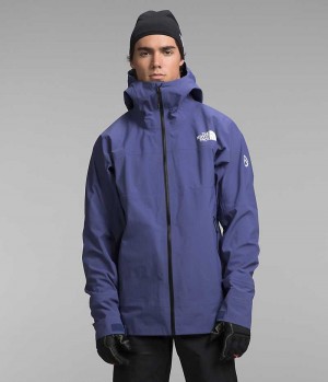 Men's The North Face Summit Series Chamlang FUTURELIGHT™ Rain Jacket Blue | CANADA NTRISF